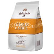 Кофе в зернах AMBASSADOR «Gold Label» 1 кг, арабика 100%