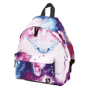 Рюкзак BRAUBERG СИТИ-ФОРМАТ универсальный, «Aquarelle», разноцветный, 41х32х14 см, 229878