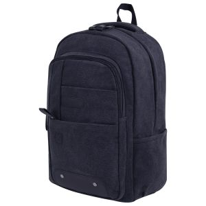 Рюкзак BRAUBERG DELTA универсальный, 2 отделения, холщовый, «Pulse», темно-серый, 44х30х14 см, 225296