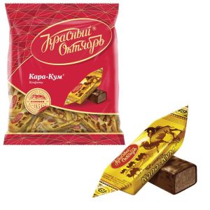 Конфеты шоколадные КРАСНЫЙ ОКТЯБРЬ «Кара-Кум», 250 г, пакет, КО04272