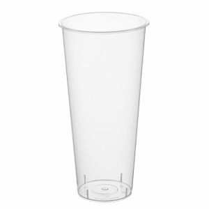 Стакан одноразовый пластиковый, прозрачный, сверхплотный, 650 мл, «Bubble Cup», ВЗЛП, 1022ГП
