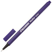 Ручка капиллярная (линер) BRAUBERG «Aero», ФИОЛЕТОВАЯ, трехгранная, металлический наконечник, линия письма 0,4 мм, 142255