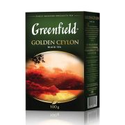 Чай GREENFIELD (Гринфилд) «Golden Ceylon ОРА», черный, листовой, 100 г, 0351