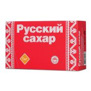 Сахар-рафинад «Русский», 1 кг (196 кусочков, размер 15х16х21 мм), картонная упаковка