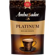 Кофе растворимый AMBASSADOR «Platinum» 150 г, сублимированный