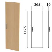 Дверь ЛДСП средняя «Монолит», 365х16х1175 мм, цвет бук бавария, ДМ42.1