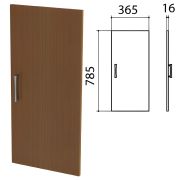 Дверь ЛДСП низкая «Монолит», 365х16х785 мм, цвет орех гварнери, ДМ41.3