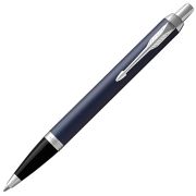 Ручка шариковая PARKER «IM Core Matte Blue CT», корпус темно-синий лак, хромированные детали, синяя, 1931668