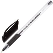 Ручка шариковая масляная BRAUBERG «Extra Glide GT», ЧЕРНАЯ, трехгранная, узел 0,7 мм, линия письма 0,35 мм, 142919