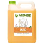 Мыло жидкое 5 л SYNERGETIC «Фруктовый микс», гипоаллергенное, биоразлагаемое, 105502