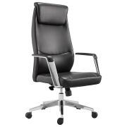 Кресло офисное BRABIX PREMIUM «Jazz EX-757», синхромеханизм, алюминий, экокожа, черное, 532489