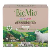 Стиральный порошок для цветного белья и всех типов стирок гипоаллергенный 1,5 кг BIOMIO «Без запаха», 507.04081.0101