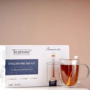 Чай TEATONE «Английский завтрак» черный, 100 стиков по 1,8 г, 1255