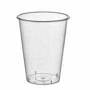 Стакан одноразовый пластиковый, прозрачный, сверхплотный, 375 мл, «Bubble Cup», ВЗЛП, 1020ГП