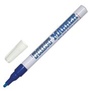 Маркер-краска лаковый (paint marker) MUNHWA «Slim», 2 мм, СИНИЙ, нитро-основа, алюминиевый корпус, SPM-02