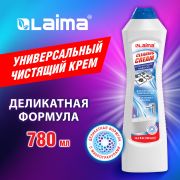 Чистящее средство универсальное крем, 780 мл, LAIMA «White fresh», 608661