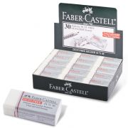 Ластик FABER-CASTELL «Dust Free», 41х18,5х11,5 мм, белый, прямоугольный, 187130