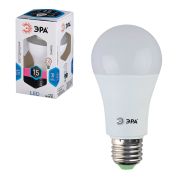 Лампа светодиодная ЭРА, 15 (130) Вт, цоколь E27, грушевидная, холодный белый свет, 25000 ч., LED smdA60-15w-840-E27, Б0020593