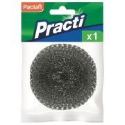 Губка (мочалка) для посуды металлическая, спиральная, 15 г, PACLAN «Practi Spiro», 408220