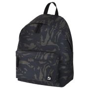 Рюкзак BRAUBERG СИТИ-ФОРМАТ универсальный, «Black camouflage», черный, 41х32х14 см, 225367
