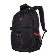 Рюкзак GERMANIUM «S-06» универсальный, уплотненная спинка, облегченный, черный, 46х32х15 см, 226953