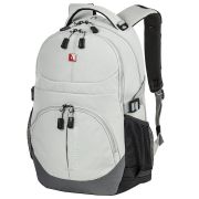 Рюкзак GERMANIUM «S-07» универсальный, уплотненная спинка, облегчённый, светло-серый, 46х32х15 см, 226954