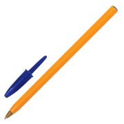 Ручка шариковая BIC «Orange», СИНЯЯ, корпус оранжевый, узел 0,8 мм, линия письма 0,3 мм, 8099221