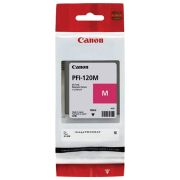 Картридж струйный CANON (PFI-120M) для imagePROGRAF TM-200/205/300/305, пурпурный, 130 мл, оригинальный, 2887C001