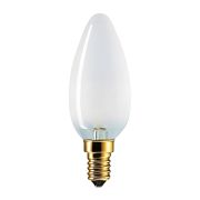 Лампа накаливания PHILIPS B35 FR E14, 60 Вт, свечеобразная, матовая, колба d = 35 мм, цоколь E14, 011763