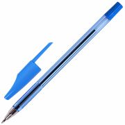 Ручка шариковая BEIFA (Бэйфа) 927, корпус тонированный синий, узел 0,7 мм, линия письма 0,5 мм, AA927-BL